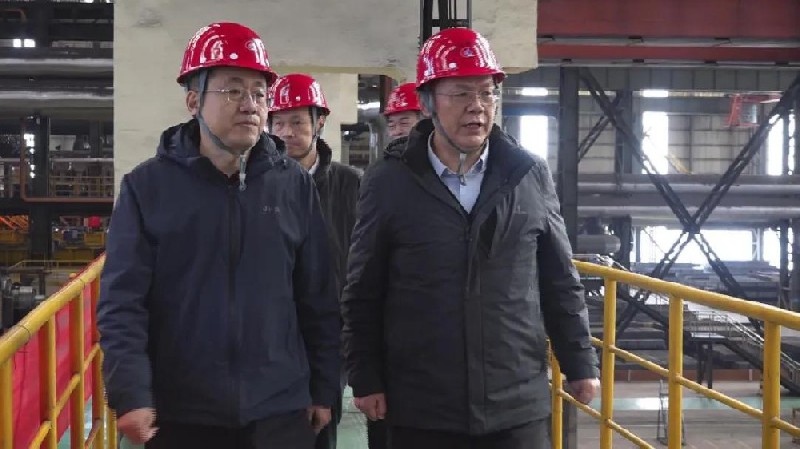省工信廳領導蒞臨濟源調研工業(yè)經(jīng)濟運行情況